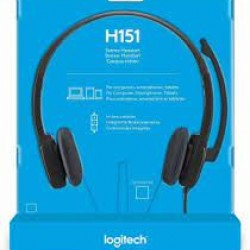 LOGITECH H151 WIRED HEADSETS