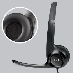 LOGITECH H390 WIRED HEADSETS