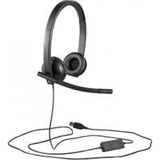 LOGITECH  STEREO H570e WIRED HEADSETS